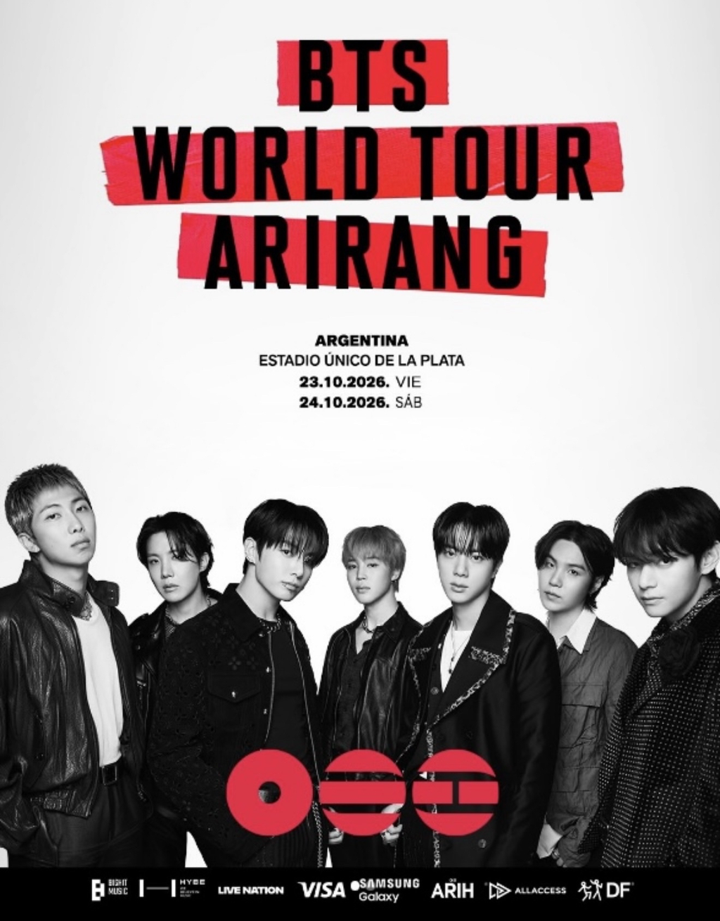 Entradas BTS Buenos Aires - CAMPO